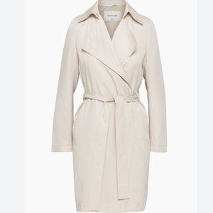 EUC Aritzia Babaton Maximo Trench - Bone Small